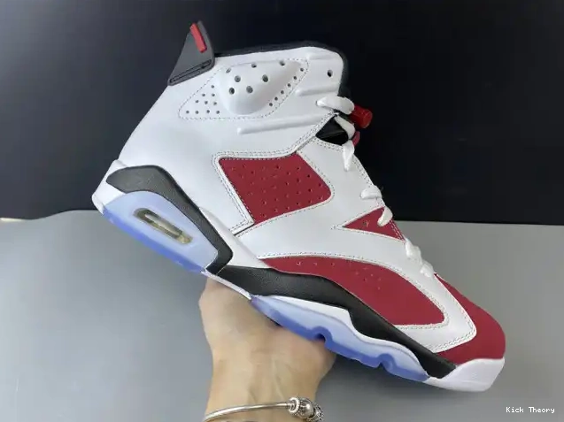 Kick Theory JORDAN RETRO 384664-160 AIR 6 'CARMINE' 2014 0618